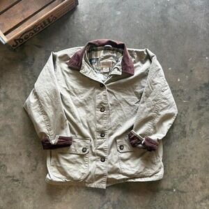 Vintage Flannel Lined St John's Bay Coat